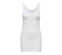 Débardeur long femme Only Live love life Blanc XS