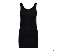 Débardeur long femme - Only - Live love life - Extensible - Manches longues - Couleur noire M