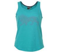 Débardeur - Lonsdale - Vintage - Vert - Logo Perle - Femme XS