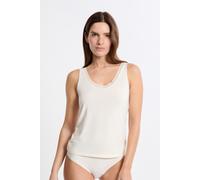 Débardeur maille thermique - Warme Up Lace - M - Ecru - Femme - Etam