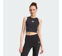 Adidas Essentials 3 Stripes Padded Sleeveless T-shirt Noir L Femme