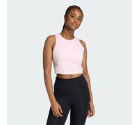 DÉBARDEUR MATELASSÉ 3 BANDES ESSENTIALS Clear Pink XS