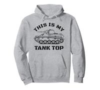 Débardeur Militaire Amusant - This is My Tank Top Sweat à Capuche