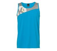 KEMPA - CORE 2.0 SINGLET - Maillot Handball - Col Rond - Logos Kempa - bleu kempa/gris foncé chiné