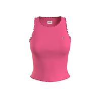 Débardeur Moulant - Tommy Jeans - Ref 57123 THW - Rose - Ajustée - Femme S