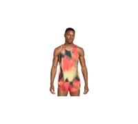 Débardeur de running Dri-FIT ADV Nike AeroSwift Elite Entry pour homme Light Lemon Twist/Light Crimson/Noir/Noir S