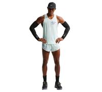 Nike Débardeur de running AeroSwift Dri-FIT ADV Homme L barely green/lapis