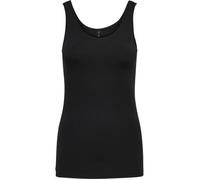 Débardeur - ONLY - Noir - Col rond - Ajusté - Tissu extensible XL