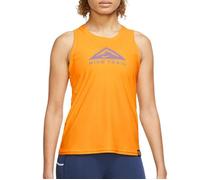 Debardeur femme nike dri fit trail orange