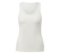 Débardeur orné de dentelle femme QS Blanc 2XL