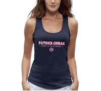 Débardeur Patrick Chirac - Pourquoi c'est moi qui changerais - Réplique dans le film Camping - Réplique culte - Femme XS