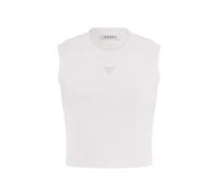 Guess Alexia Sleeveless T-shirt Blanc M Femme