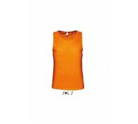 Débardeur pour homme - SOL'S - Justin - 100% coton - Orange - Coupe classique S