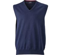 Débardeur Pull Sans Manche Col V - Homme - Jn657 - Bleu Marine