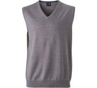 Débardeur Pull Sans Manche Col V - Homme - Jn657 - Gris Chiné