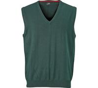 Débardeur Pull Sans Manche Col V - Homme - Jn657 - Vert Foncé