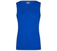 Débardeur Pull Sans Manches Col V - Femme - Jn656 - Bleu Roi