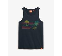 Débardeur rayé Superdry Outdoor Bleu S