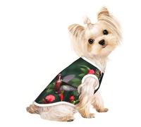 Débardeur respirant sans manches avec imprimé colibris fleurs rouges hibiscus pour intérieur et extérieur