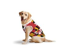Débardeur respirant sans manches avec imprimé drapeau du Maryland - Confortable et léger - Pour promenades et voyages