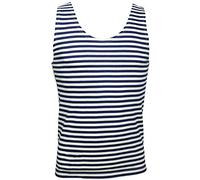 Débardeur russe sans manches rayé bleu marine - Multicolore - Large