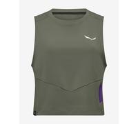 Débardeur Salewa Pedroc Dry Light vert foncé femme - 42