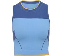 Hummel 228269 Crop Seamless Sleeveless T-shirt Bleu XL-2XL Femme