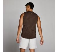 Débardeur sans couture graphique Tempo Pillar MP homme - Cacao - XL