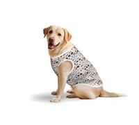 Débardeur sans manches avec visages de chat et de chien, bouledogue, beagle, labrador, taille M, L, pour les jeux en plein air, la maison, la détente