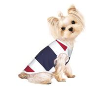 Débardeur sans manches pour animal domestique imprimé drapeau de la Thaïlande pour chiens et chats