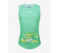 Débardeur Santini 2025 Championnats du Monde Route UCI - Kigali sans manches vert turquoise - XL-XXL