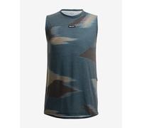 Débardeur Santini Watt bleu intense marron - M