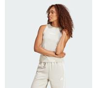 adidas Femme Essentials Linear Slim Cotton Tank, Wonder Alumina/White, S