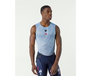 Débardeur Soudal Quick-Step 2026 Pro Mesh 2.0 sans manches bleu clair - M