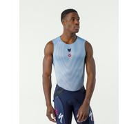 Débardeur Soudal Quick-Step 2026 Pro Mesh 2.0 sans manches bleu clair - XXL