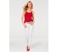 Débardeur spaghetti facile à associer - Linea Tesini - rouge ROUGE 36