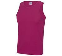 Débardeur sport uni Just Cool - Homme (M) (Rose) - UTRW687 Rose, Rose G