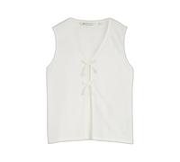 Débardeur structuré nœuds femme Tom Tailor Denim Blanc L