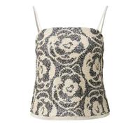 Débardeur style bandeau à sequins et bretelle amovible femme COMMA Beige 44