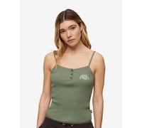 Débardeur Superdry Essential Button vert pour femme - XXS-XS