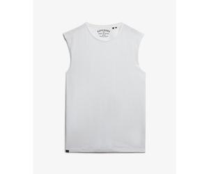 Débardeur Superdry Raw Edge Slub Blanc XL
