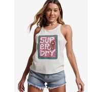 Débardeur Superdry Tribal Surf blanc rose femme - XXS
