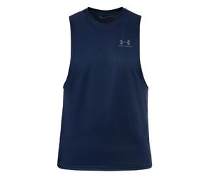 Débardeur Tank Top Under Armour Left Chest Cut-Off - Bleu marine S