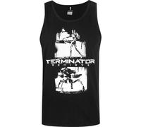 Débardeur Terminator Genisys Graffiti pour homme NS4050 (2XL) (Noir)
