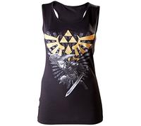 Débardeur 'The Legend of Zelda' - Gold Logo - Femme - Taille M