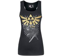 Débardeur 'The Legend of Zelda' - Gold Logo - Femme - Taille XL