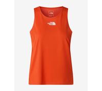 Débardeur The North Face Lightbright rouge orange lave femme - L