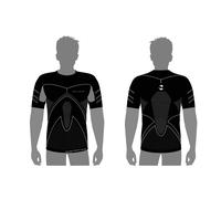 Débardeur thermique carbon Massi Evolution M/C Noir