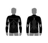 Débardeur thermique carbon Massi Evolution M/C Noir