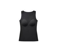 Débardeur Thermique doublé Polaire Grande Taille for Femme - Camisole Chaude sans Coutures for Femmes de 90 kg, Polyvalente et idéale comme sous-Couche for l'hiver(Black,L)
